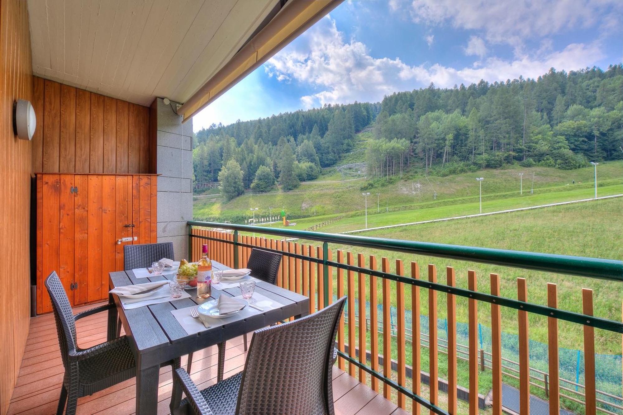 La Marmotta Campo Smith On The Ski Slopes - Happy Rentals บาร์โดเนกเกีย ภายนอก รูปภาพ